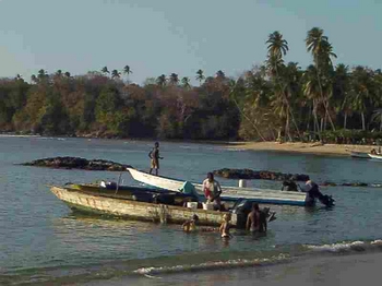 Tobago fishermen